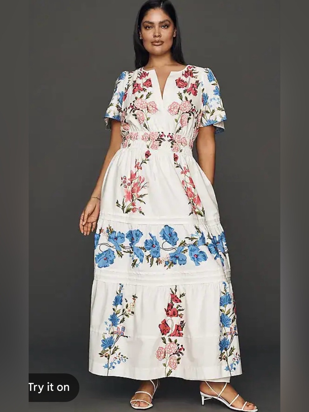 Anthropologie The Somerset Maxi Dress 1X NWT